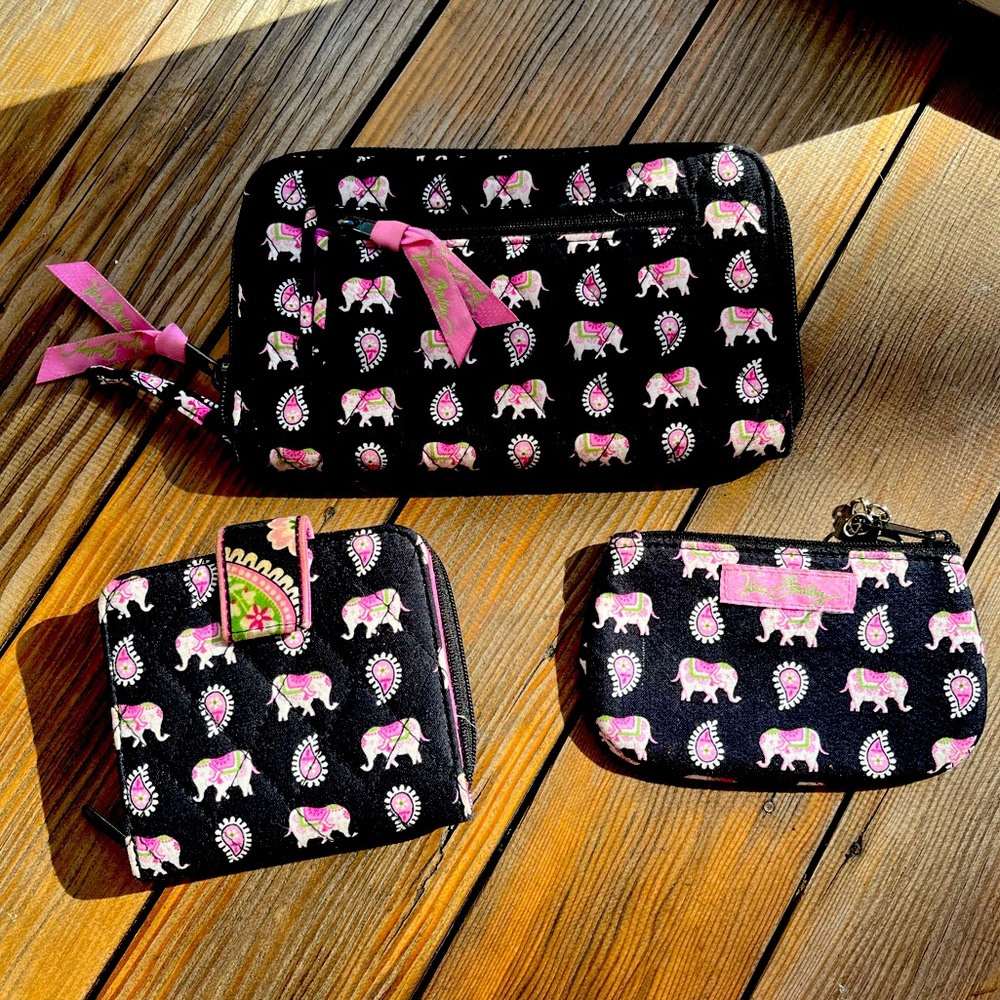 Vera Bradley Wallet Set